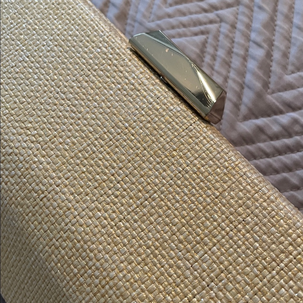 Golden Rafia Clutch - Picture 3 of 6
